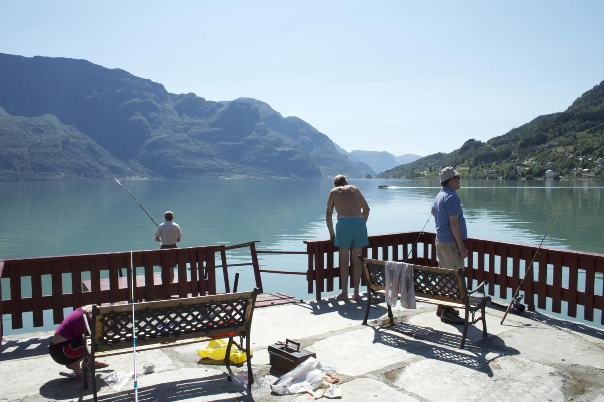 Dalsoren Camping Og Hytter Luster Esterno foto