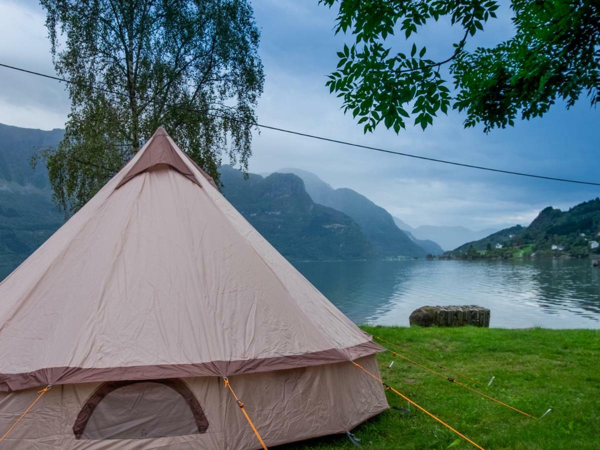 Dalsoren Camping Og Hytter Luster Esterno foto